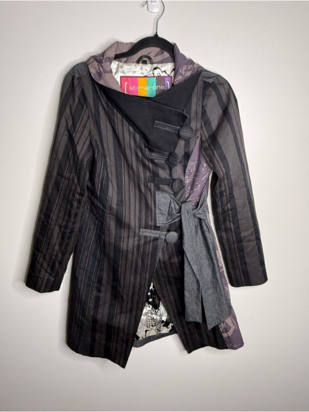 Unique ST-MARTINS coat jacket size small